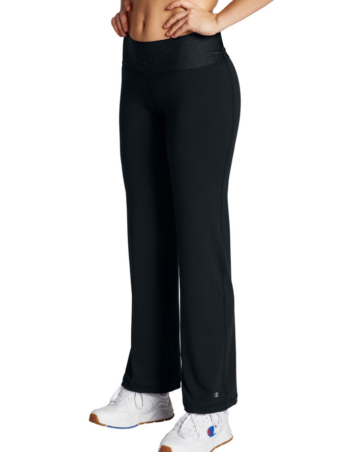 Pantalones Champion Mujer - Absolute Semi-Fit ( Negras ) 2593401-WP